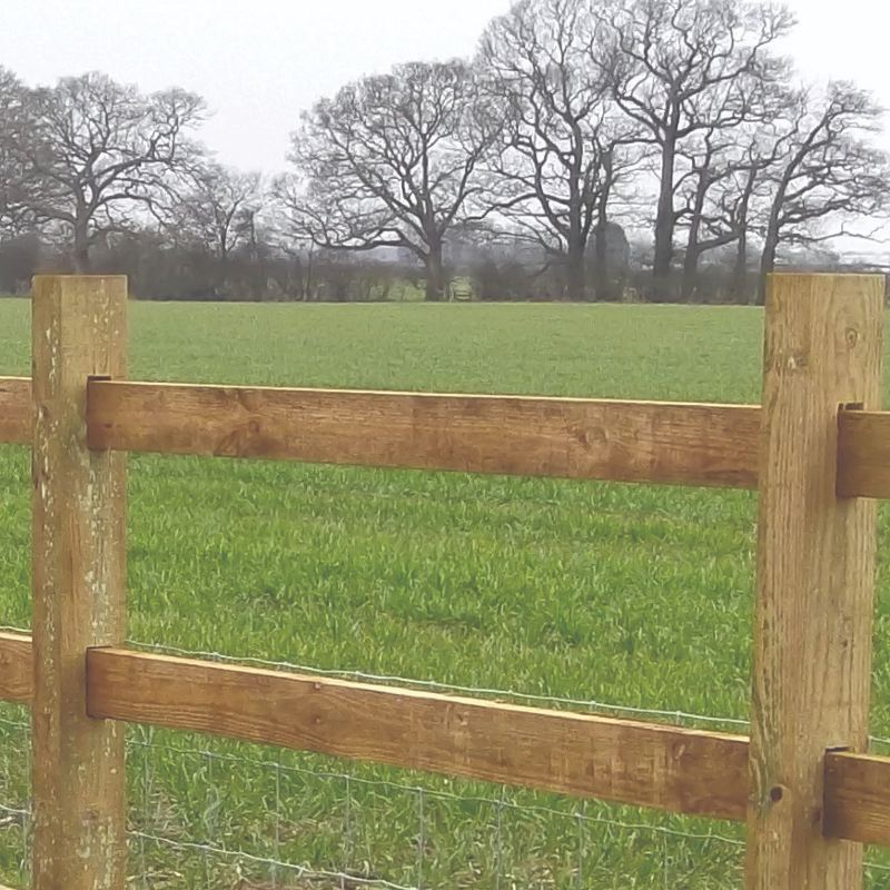 Sturdy Rail Post and Rail Fence .m