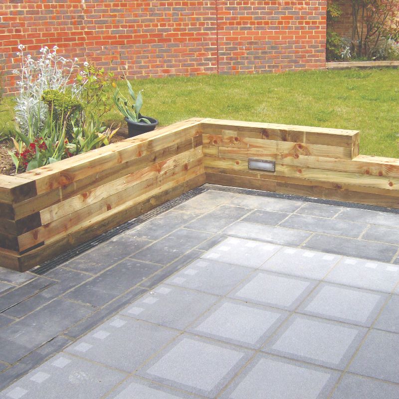 Gardem Railway Sleepers