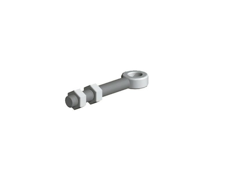 Adjustable Galvamised Gate Eye