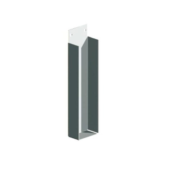 Concrete Gravel Board Post Bracket