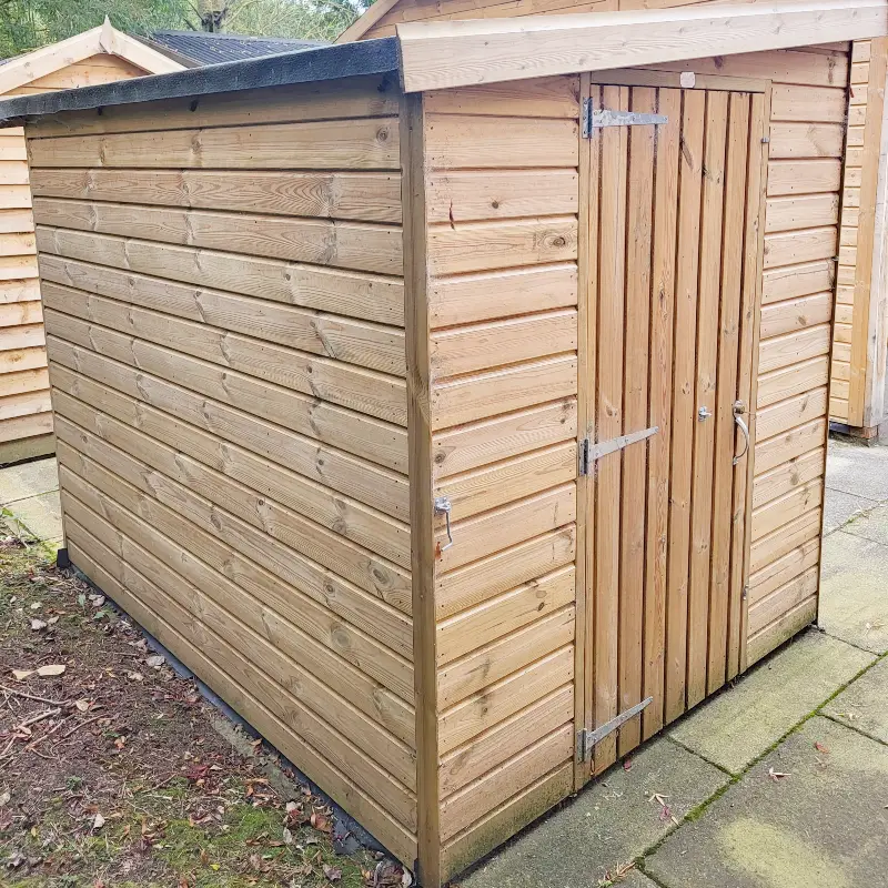 Sussex Pent Shed Shiplap 8' x 6' Ex Display