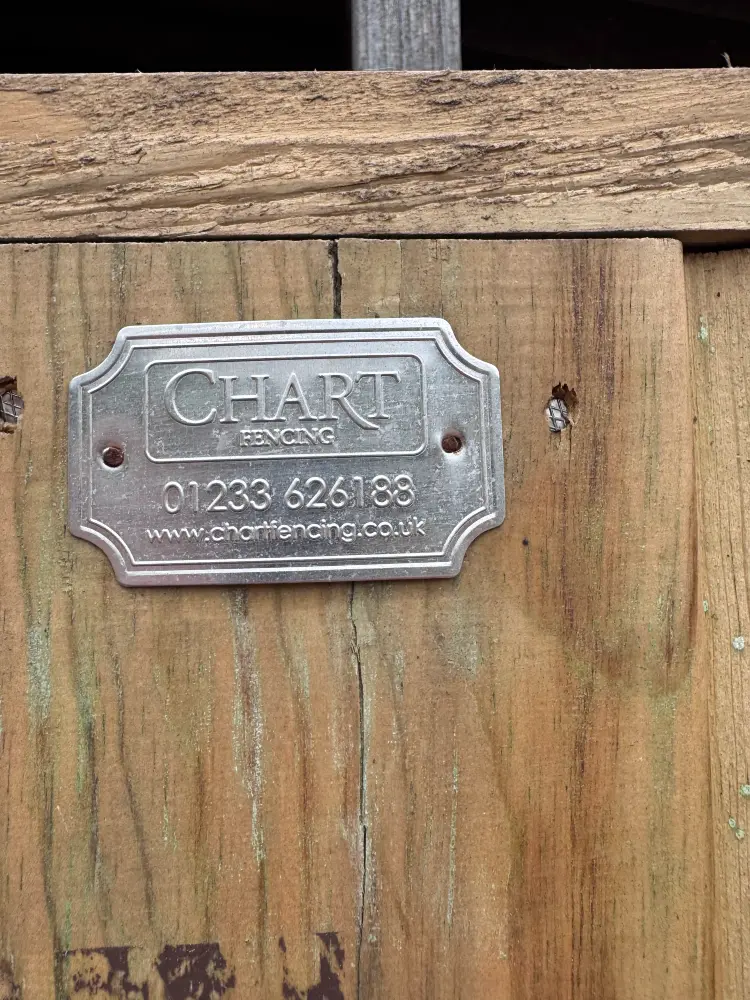 42 Chart Shiplap Double Sided Garden Gate 897mm Wide x 1800mm High Clearance