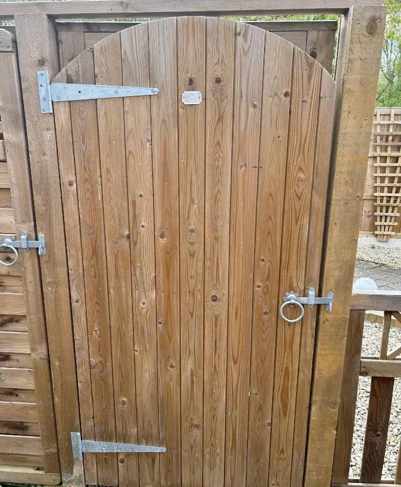 Arched Tongue and Groove Garden Gate Ex Display