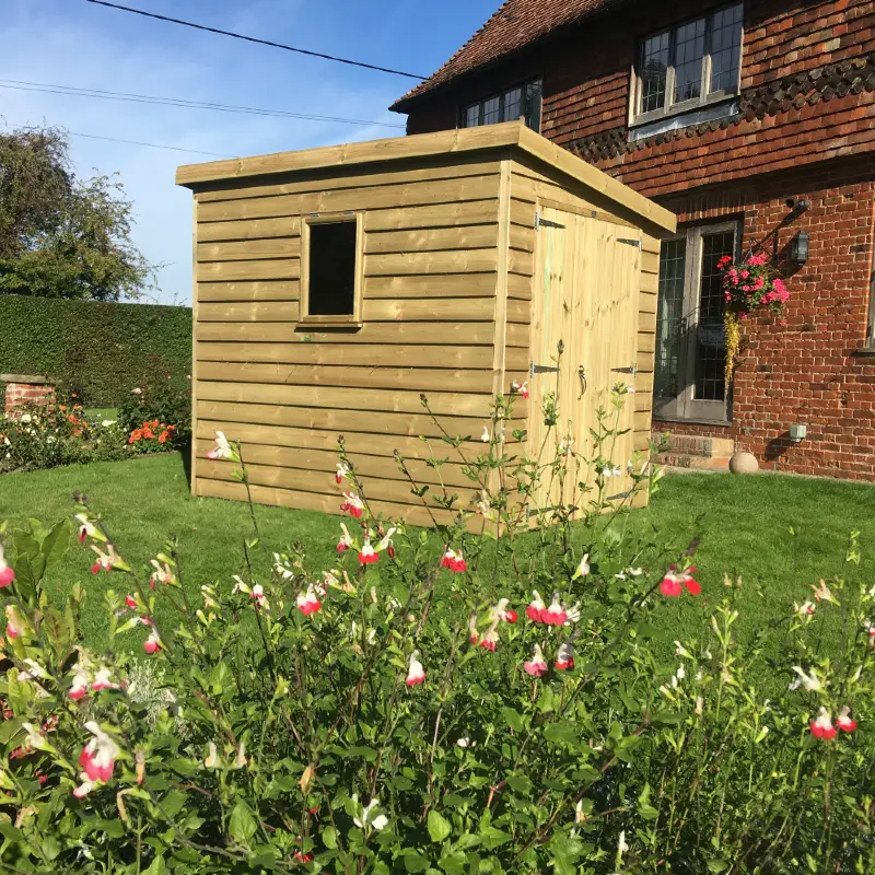 Devon Shed In Garden