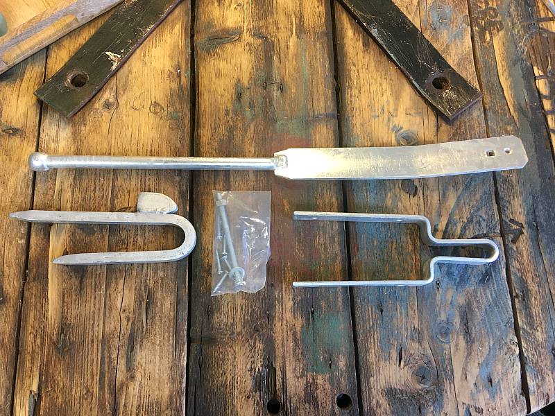 Field Gate Spring Fastner Catch Set