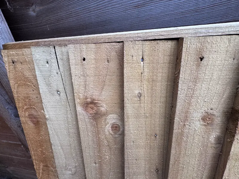 13 Featheredge Close Boarded Fence Panel 1828mm Wide x 915mm High Clearance