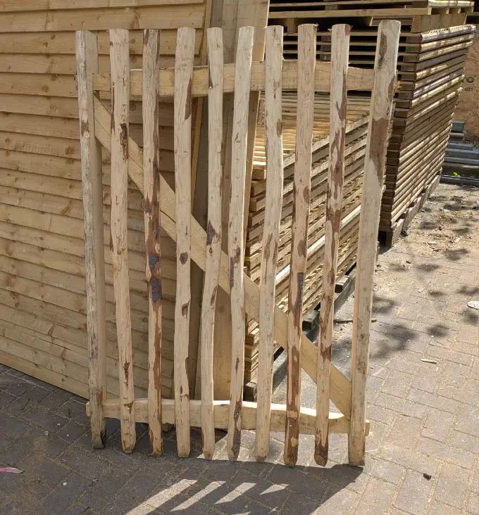 Chestnut Palisade Gate 1m x 1.45m 