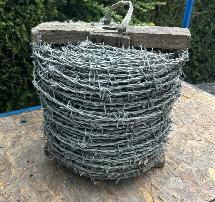 Mild Steel Barbed Wire Discounted Stock 