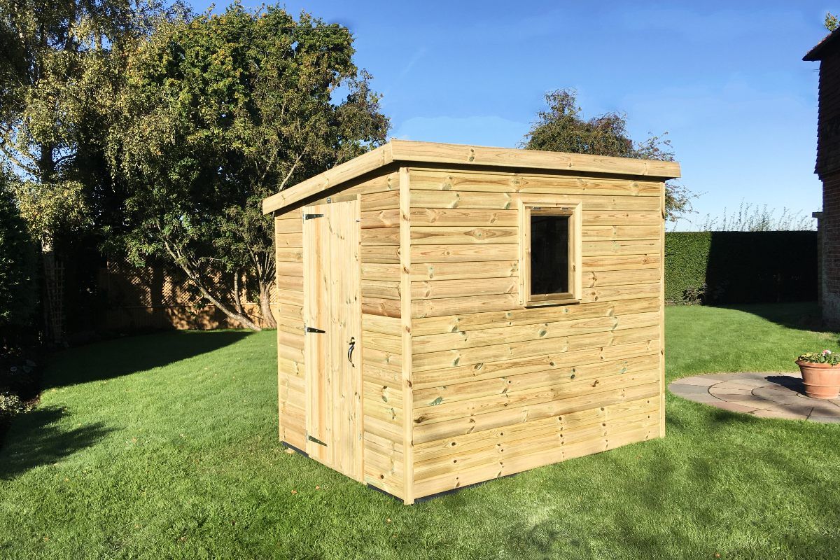 Build Your Own Pent Shed