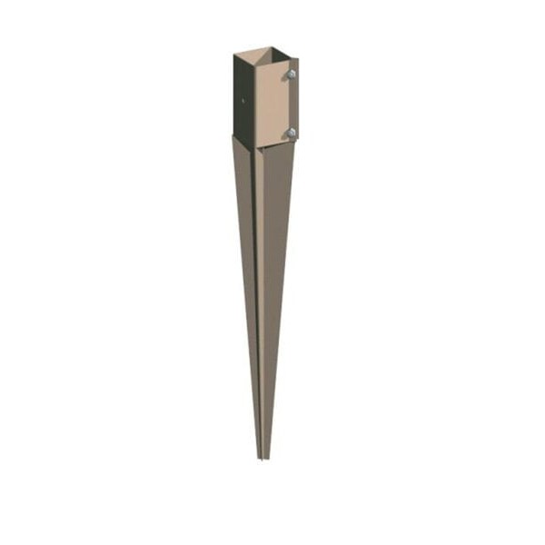 Swift Clamp Drive in Post Support | 600mm | 75mm | 9001